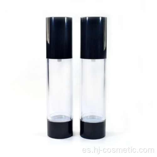 Venta al por mayor nuevo diseño de lujo vacío 30 ml 50 ml acrílico crema facial loción sin aire botella cosmética